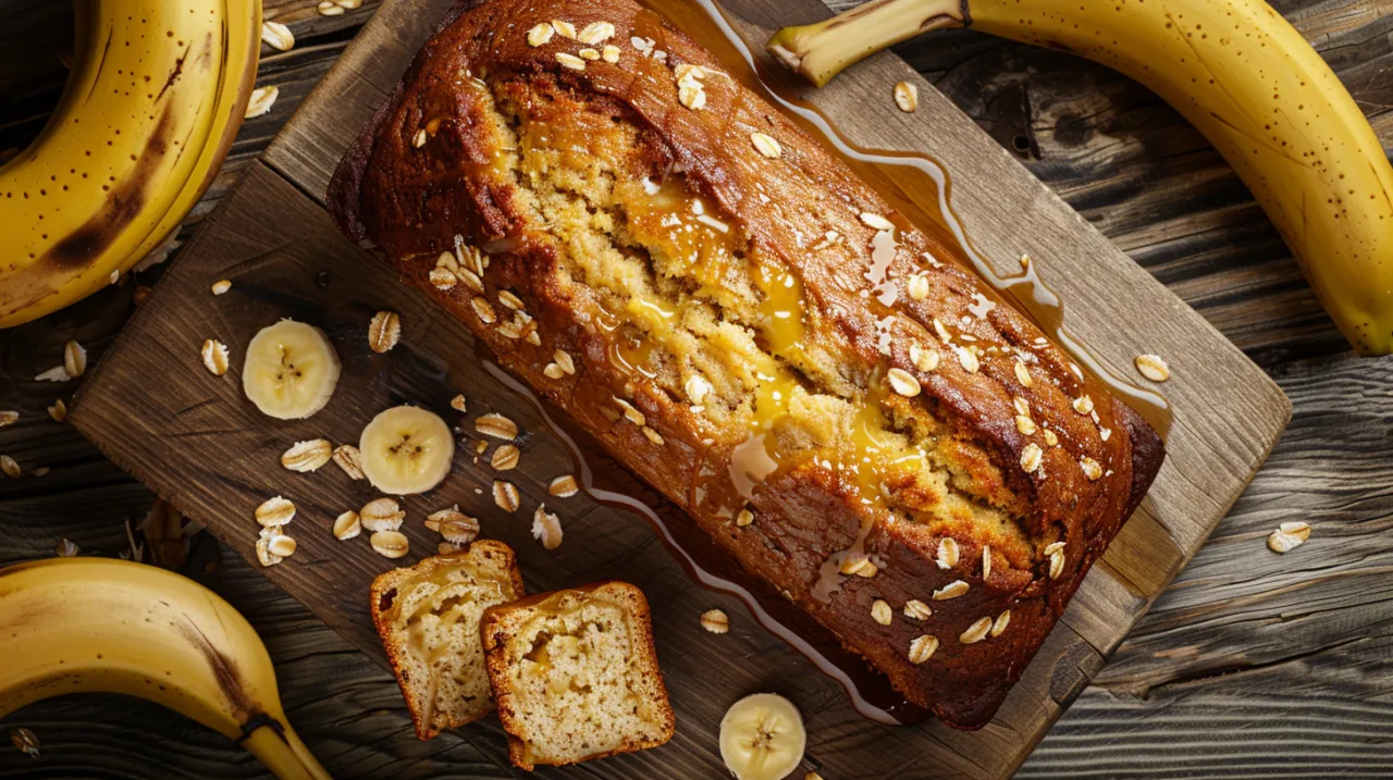 Owsiany chlebek bananowy: Smaczne i zdrowe pieczywo domowe