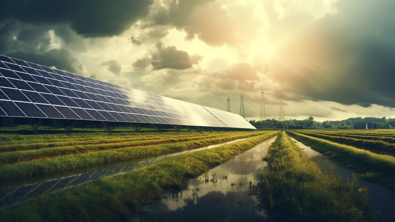 Spadek ilości energii z farm fotowoltaicznych w Niemczech