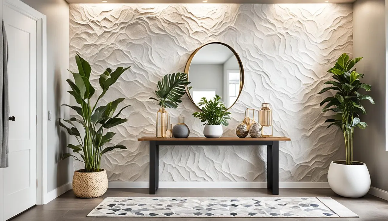 Tynk ozdobny na ściany w przedpokoju – najlepsze opcje i porady