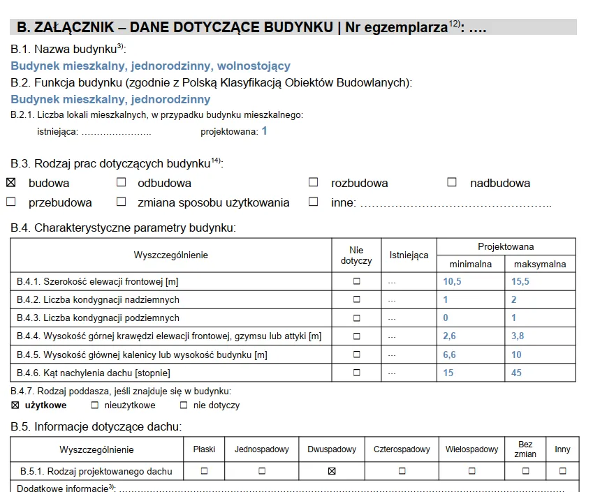 Jak poprawnie wypełnić wniosek o warunki zabudowy - praktyczny wzór