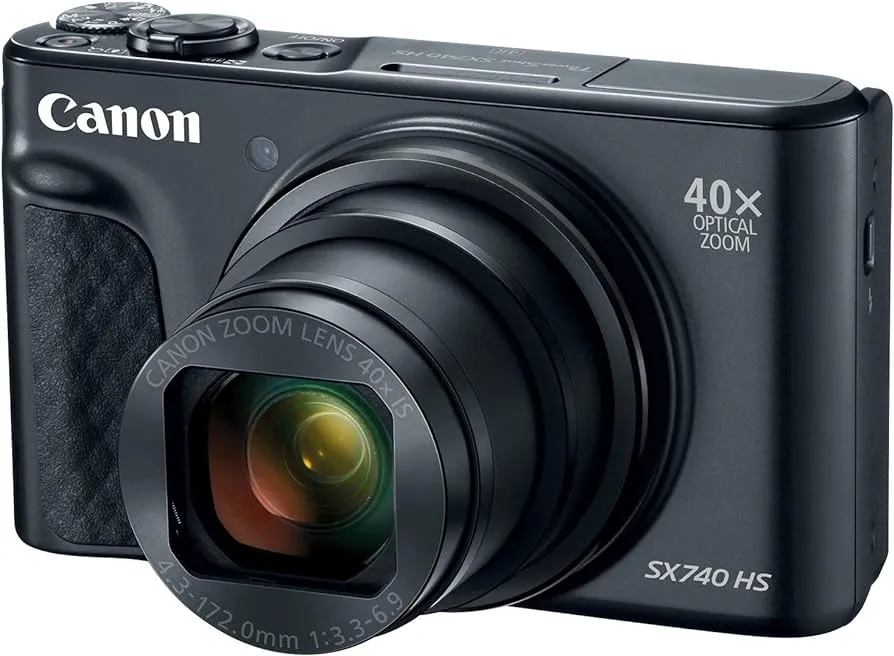 Canon PowerShot SX740 HS: Kompaktowy aparat z zoomem 40x i 4K