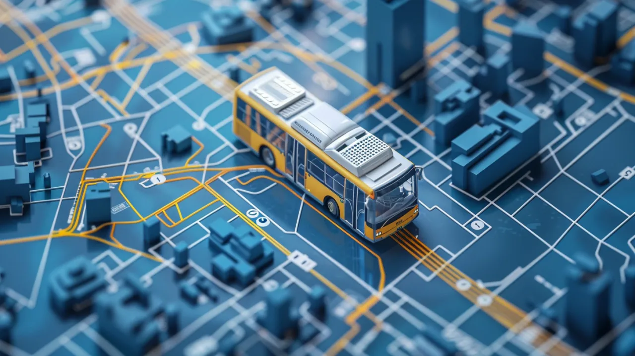 Mzdik Radom - trasa i przystanki linii 13 miejskiego transportu publicznego