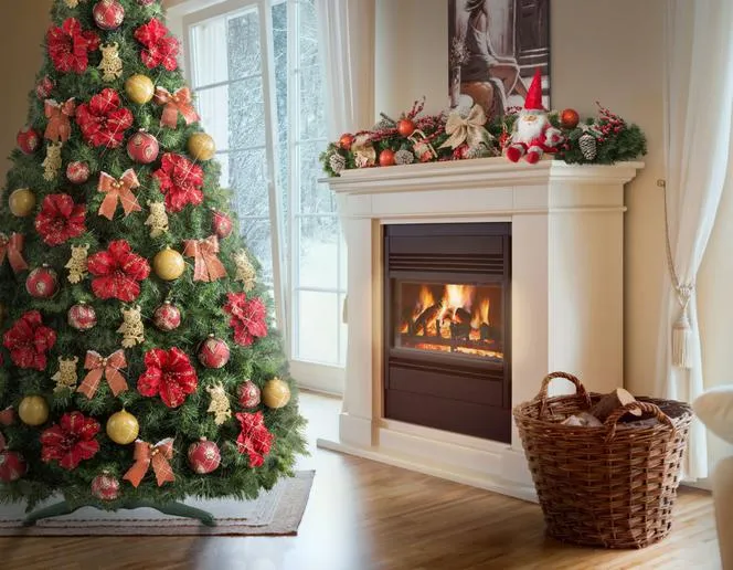 Jak pięknie udekorować kominek na Boże Narodzenie – proste pomysły i inspiracje
