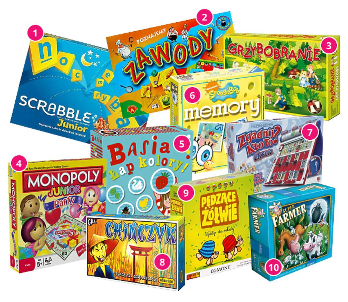Polecane gry planszowe dla dzieci, które rozweselą i uczą