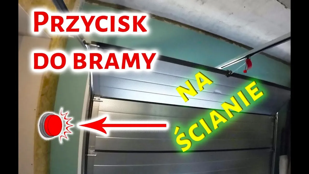 Jak podłączyć dodatkowy przycisk do otwierania bramy - krok po kroku