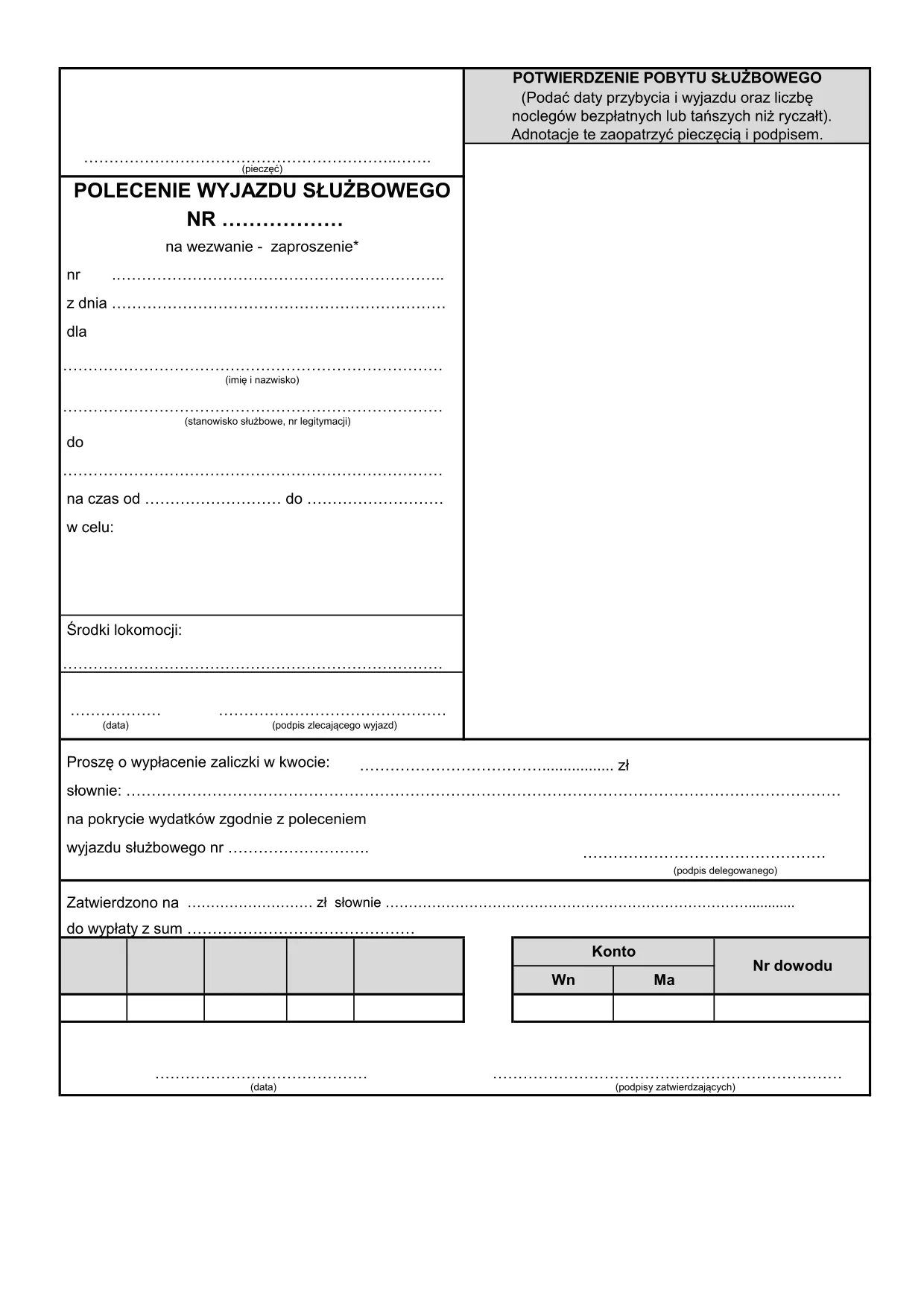 Delegacja z miejsca pracy czy zamieszkania - co musisz wiedzieć?