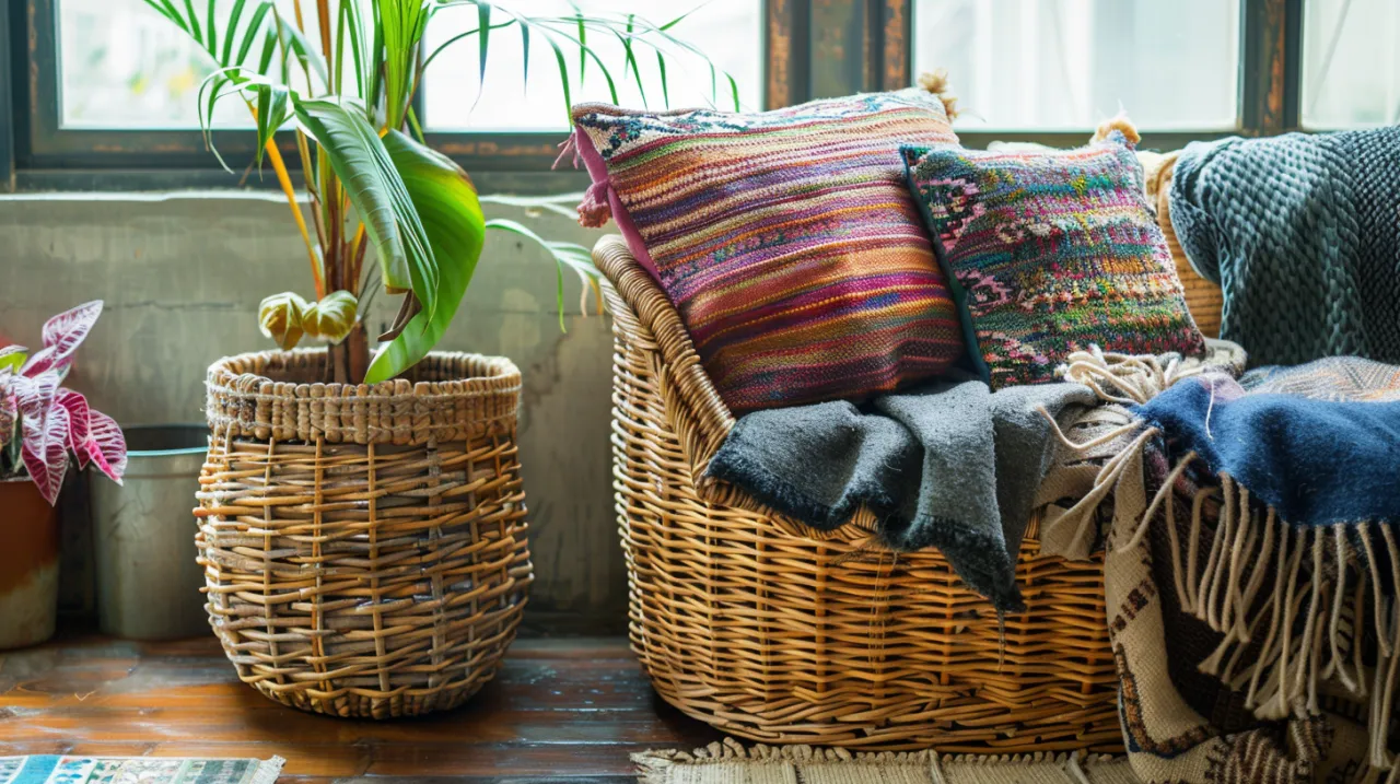Koszyk wiklinowy: 7 powodów, dla których warto mieć go w domu