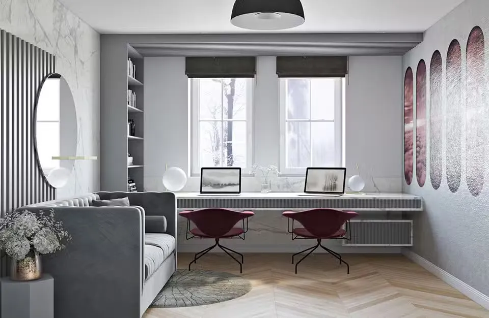 Projekt biura w domu: 5 kroków do stworzenia idealnej przestrzeni