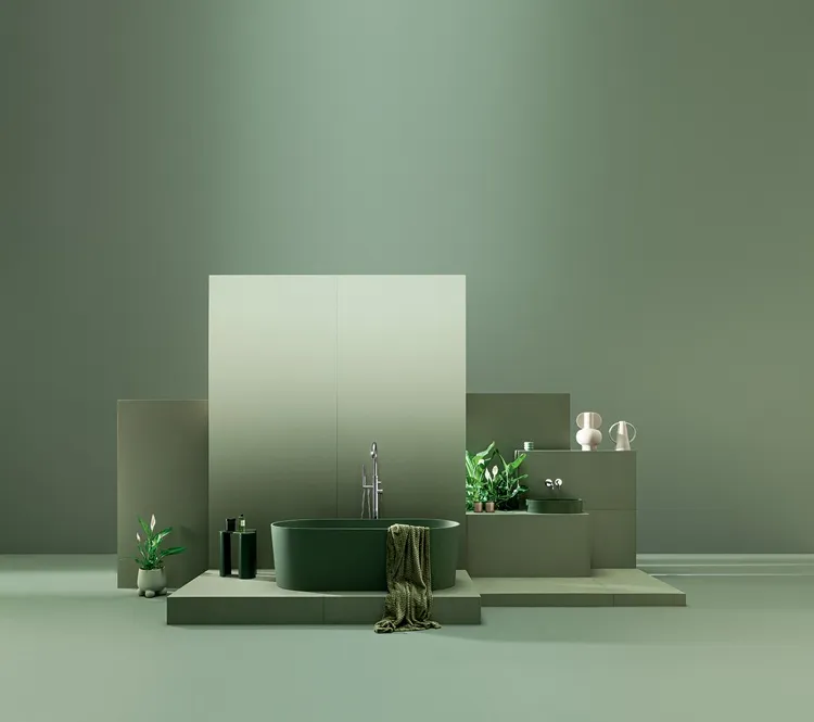 Zielone płytki 2025: Tubądzin – kolekcja Cielo e Terra