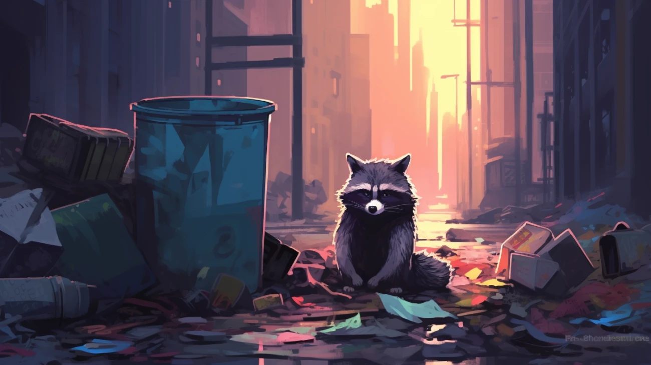 Szop pracz zagraża Polsce. Może wywołać katastrofę.