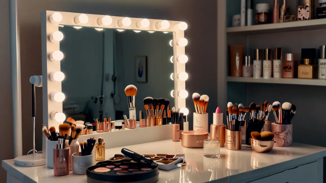 Jak dobrać lampy do makijażu na toaletkę? Praktyczne wskazówki