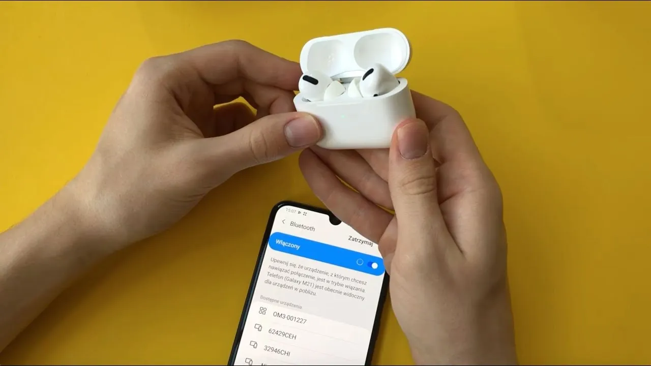 Jak połączyć AirPods z Samsungiem - proste kroki i porady
