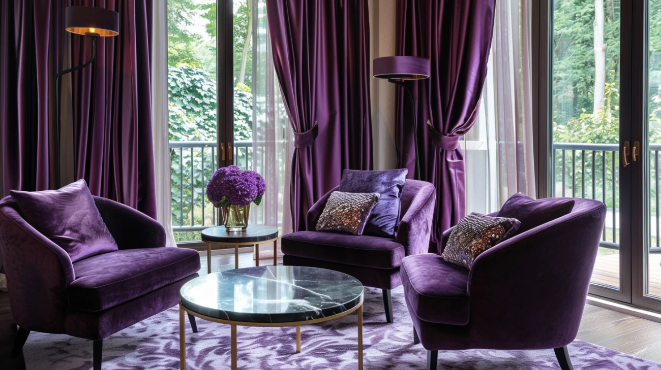 Odkryj bogactwo fioletowych odcieni: Inspirujące pomysły na aranżację