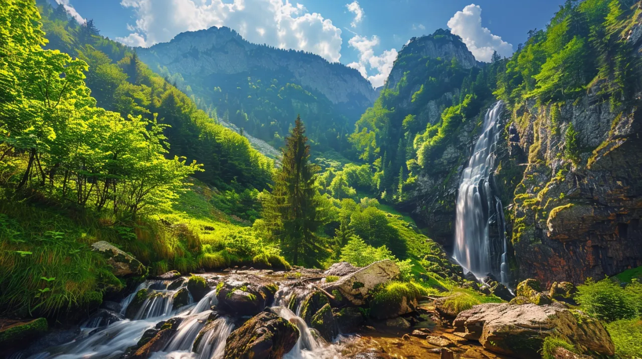 Najlepsze atrakcje w Karkonoszach: Szklarska Poręba - Wodospad Szklarki