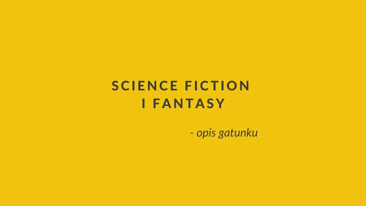 Literatura science fiction: Co to jest i jakie ma najbardziej fascynujące cechy?