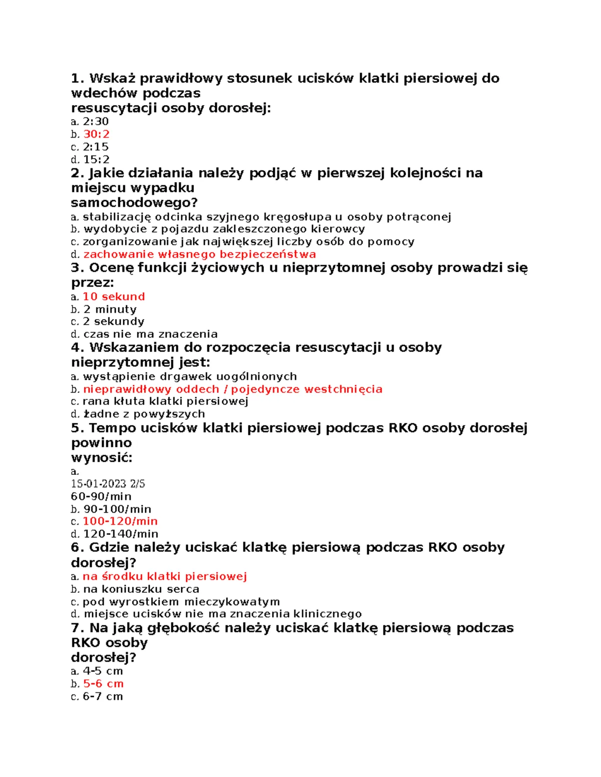 Pierwsza pomoc ile wdechów - kluczowe zasady resuscytacji CPR