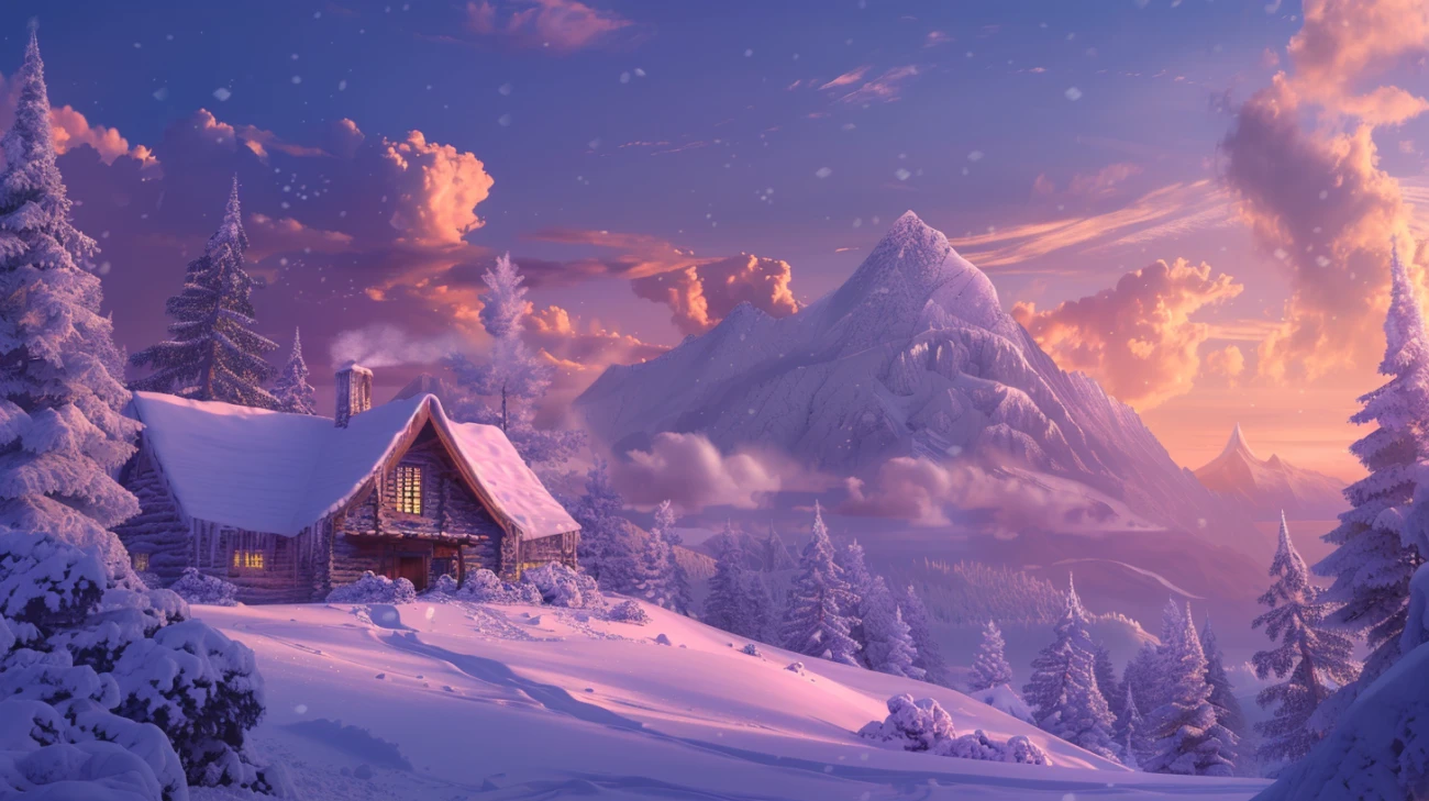 Obrazy z zimowym pejzażem, czyli idealne uzupełnienie salonu