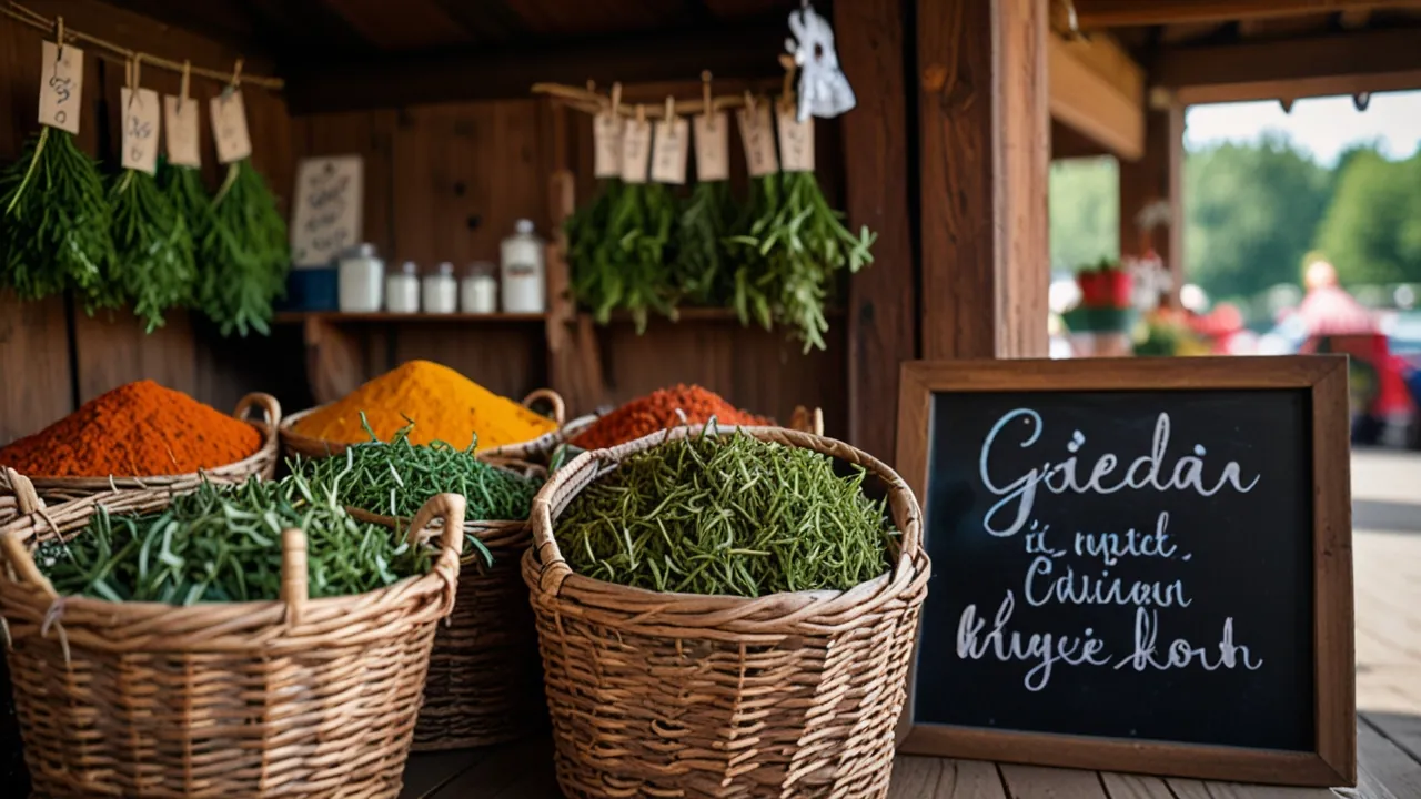 Giełda ziół: Kluczowe cechy, które warto znać