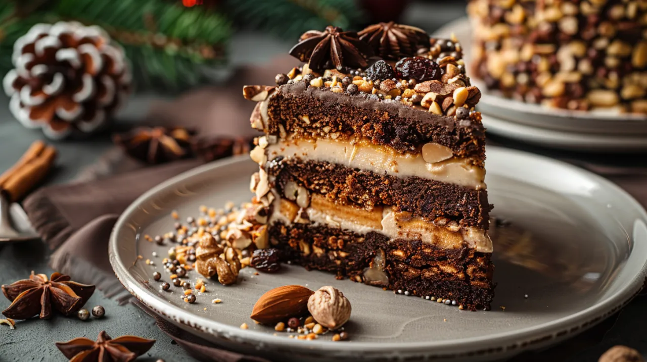 Piernik z masą budyniową: Pyszny i wilgotny deser świąteczny