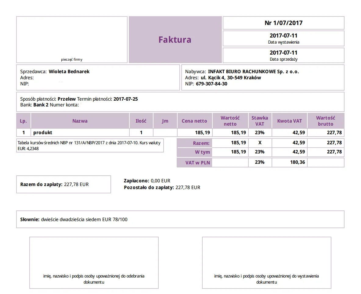 Jak wystawić fakturę na 8% VAT i uniknąć najczęstszych błędów