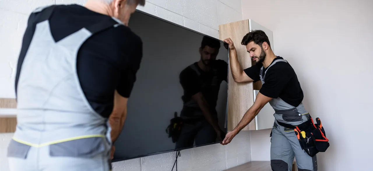 Na jakiej wysokości powiesić telewizor w salonie, aby uniknąć bólu szyi?