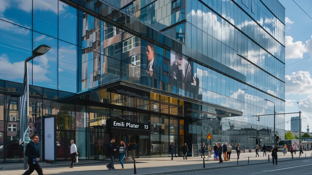 Emili Plater 15 - idealne miejsce dla twojej firmy w centrum biznesowym