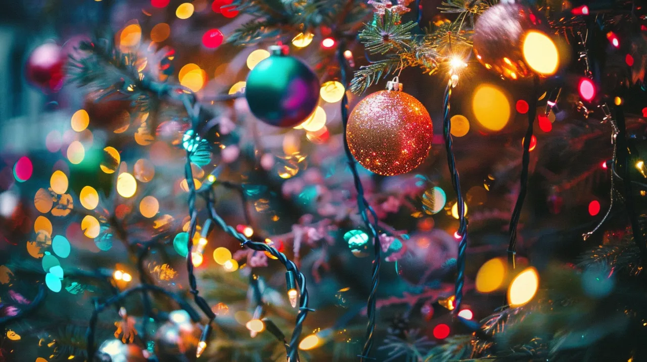 Choinka ze światełek: 10 pomysłów, jak ją przystroić