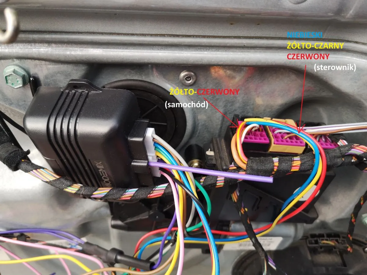 Jak podłączyć sterownik centralnego zamka VW Polo - uniknij problemów z instalacją
