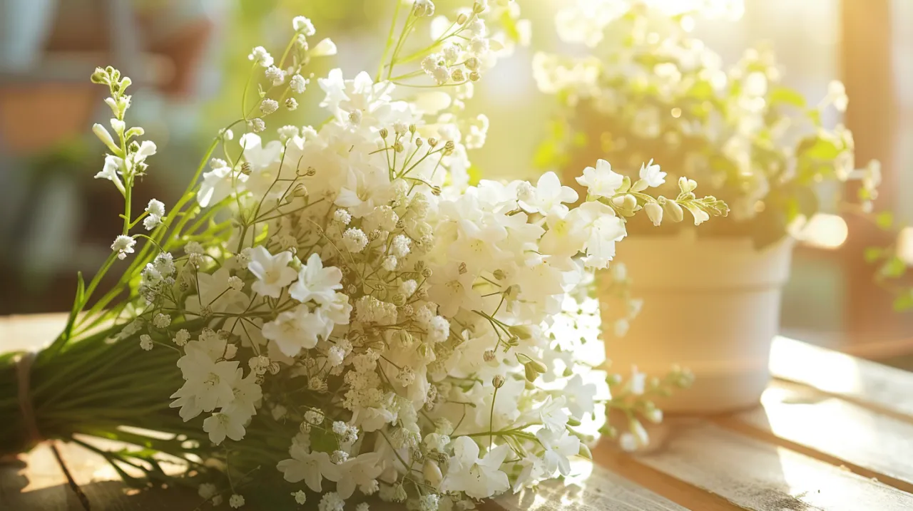 Białe kwiaty: 15 delikatnych propozycji do bukietów i doniczek