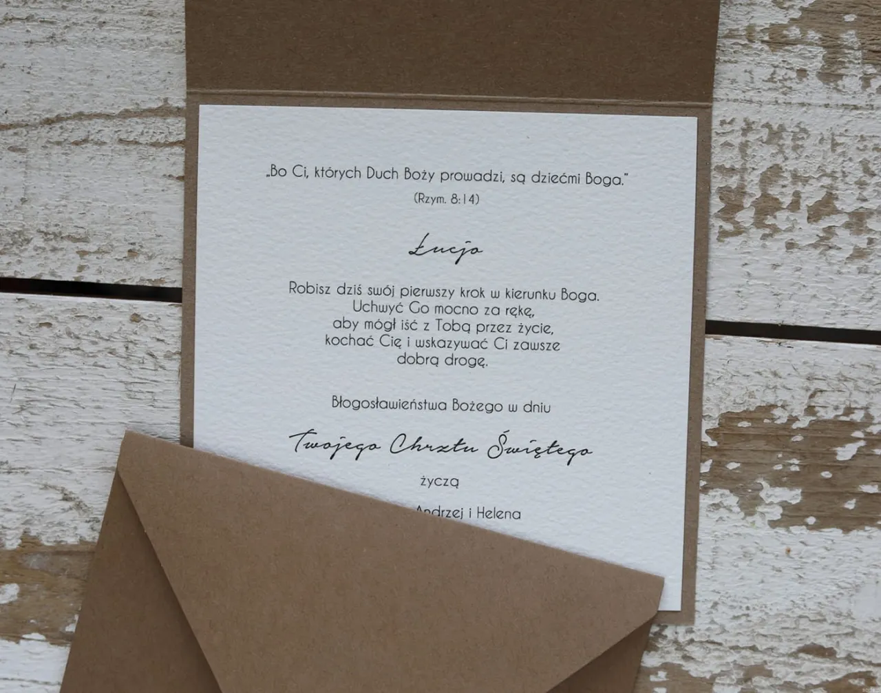 Jak podpisać życzenia na chrzest, by były eleganckie i wyjątkowe