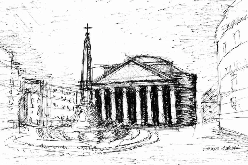 Fascynujące rysunki starożytnego Rzymu. Sekrety antycznej kultury w obrazach