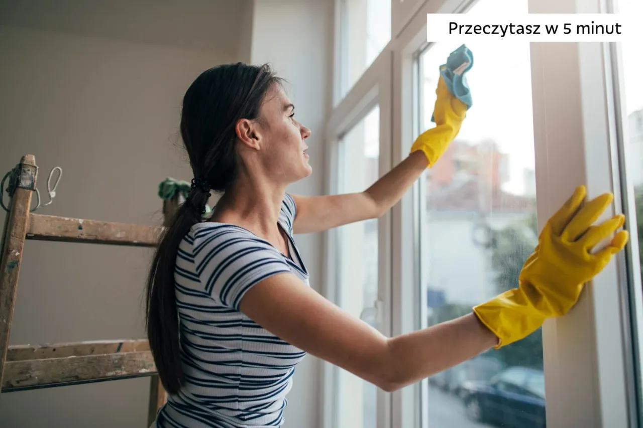 Perfekcyjna pani domu: jak myć okna, aby były idealnie czyste i lśniące