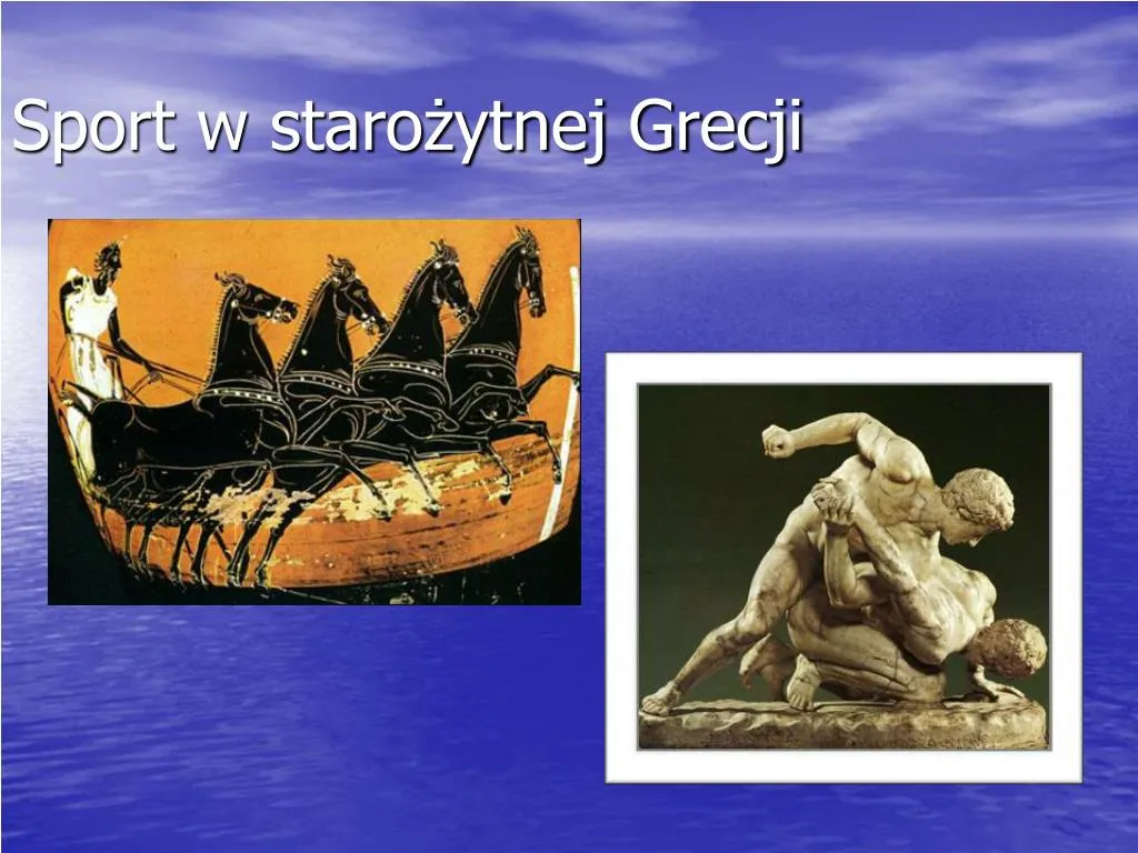 Sport w starożytnej Grecji - fascynująca historia i znaczenie sportu