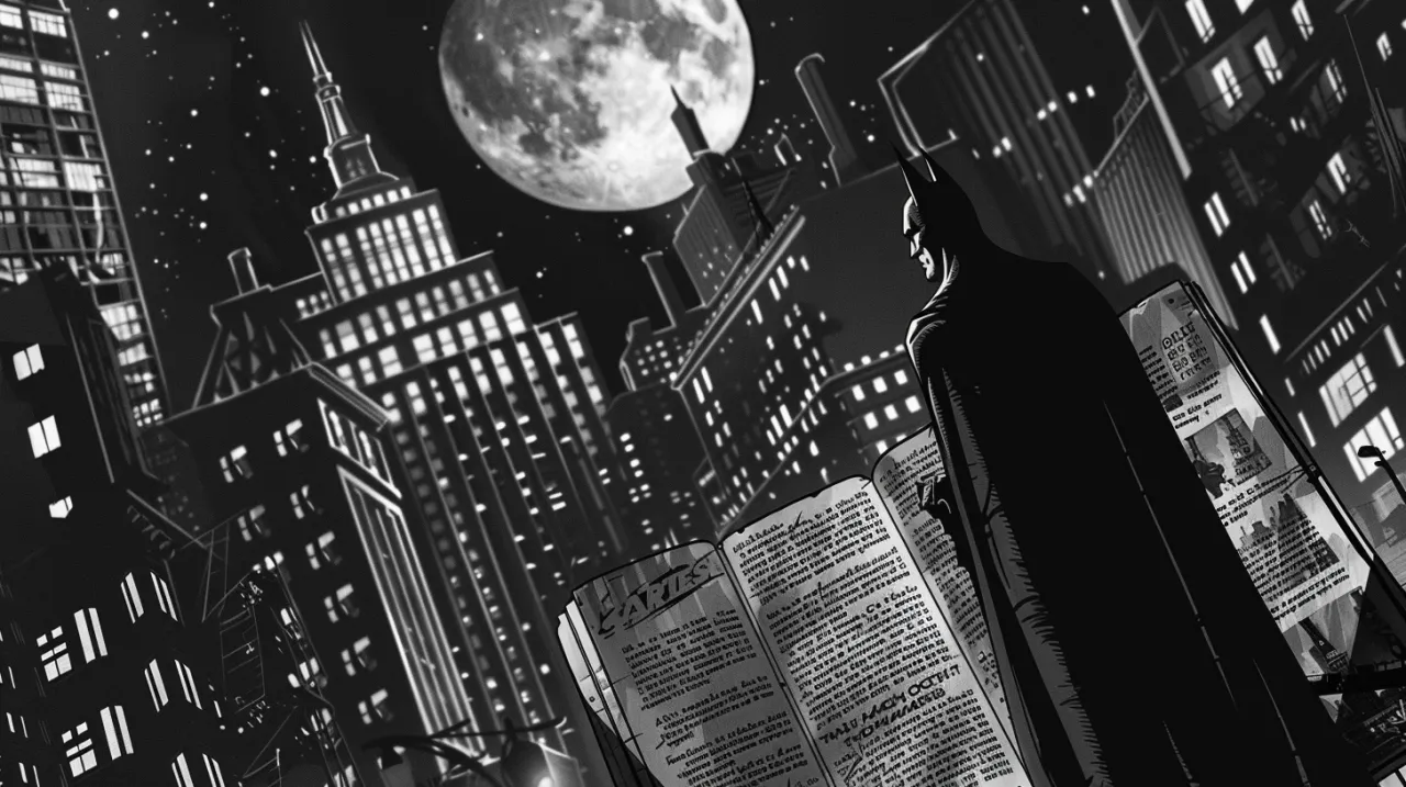 Komiks Batman Black and White - recenzja eksperymentalnej serii 