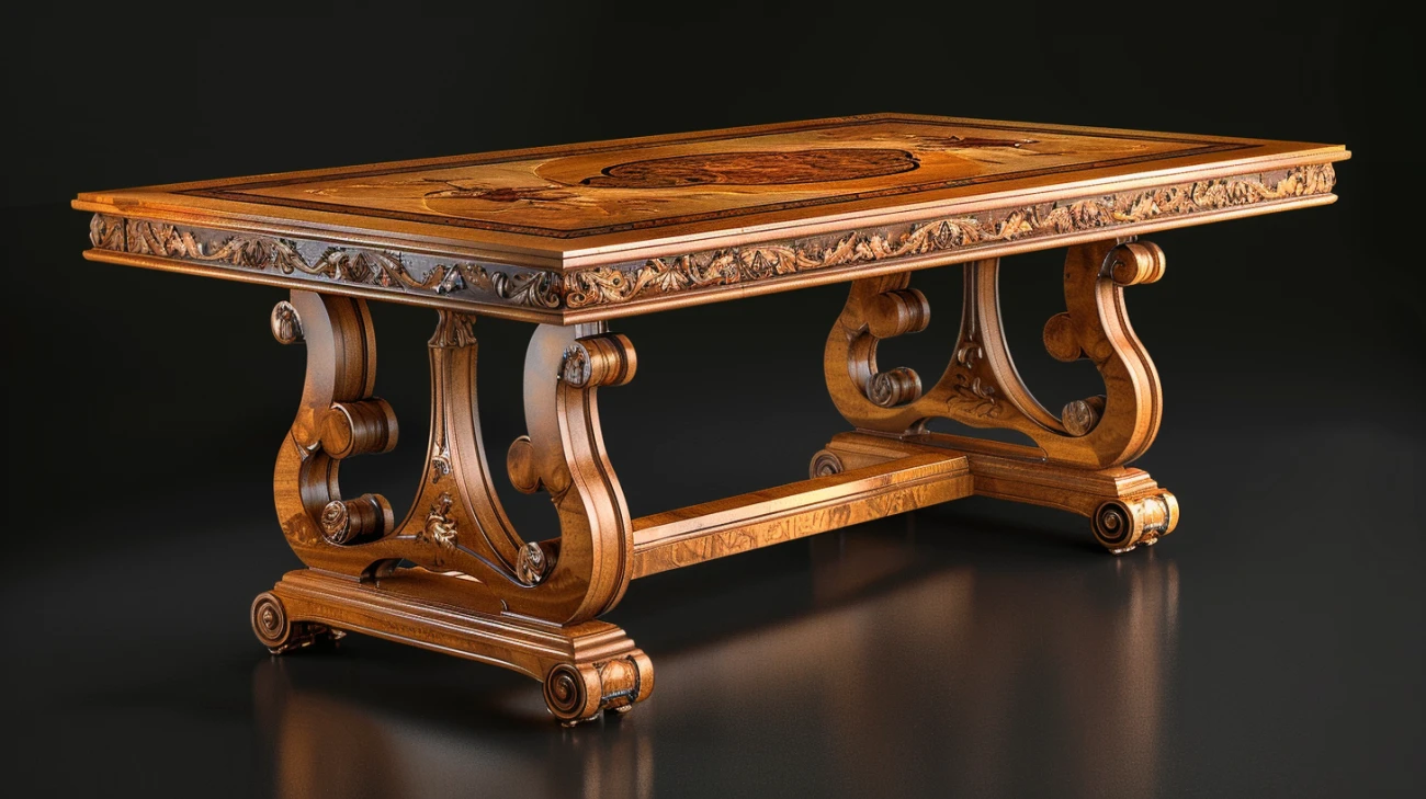 Jak rozpoznać elegancki stolik biedermeier - przewodnik