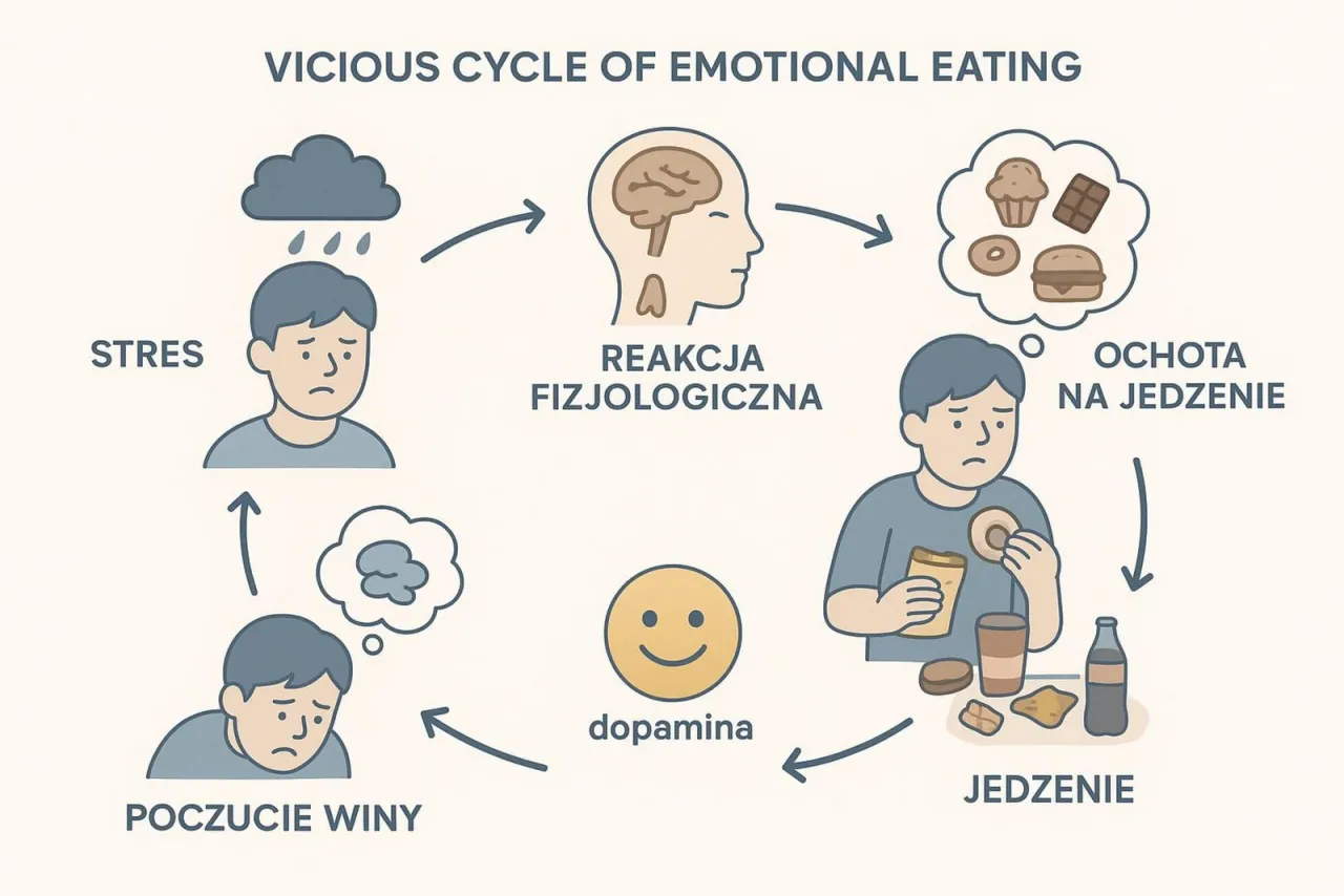 Jak przestać jeść ze stresu?