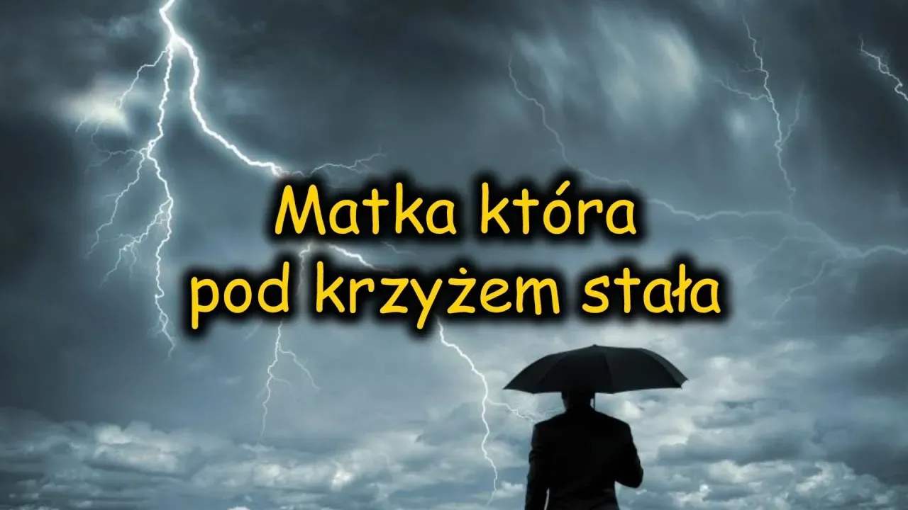 Podkład muzyczny do matka która pod krzyżem stała – liturgia i emocje