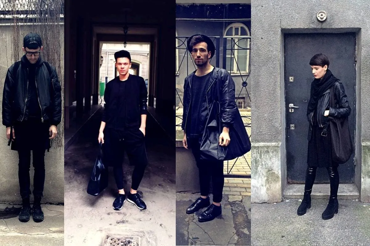 Poznaj wszystkie popularne style ubierania na czarno: od gotyku po elegancję