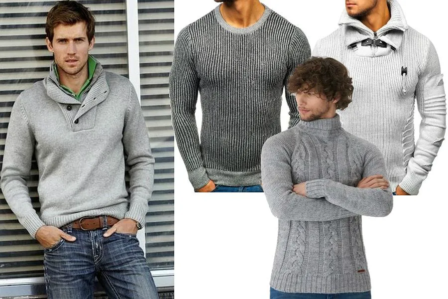 Modne swetry męskie: stylizacje, które zachwycą każdego mężczyznę