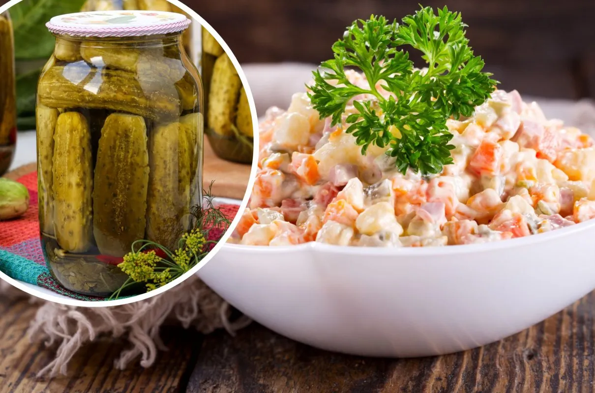 Jaki ogórek do sałatki jarzynowej, by uniknąć mdłego smaku?