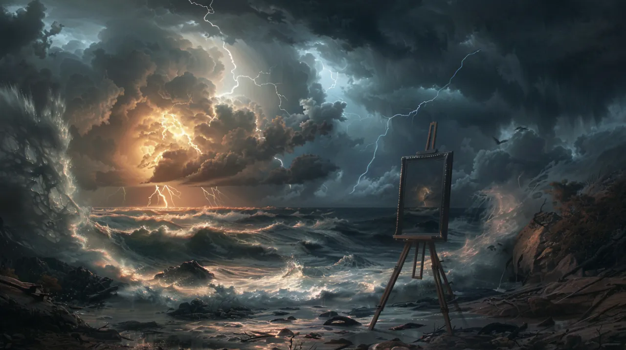 Burza w malarstwie: Jak artyści uwiecznili potęgę żywiołu?