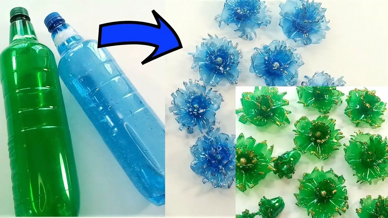 Jak samodzielnie wykonać piękne kwiaty z materiałów recyklingowych