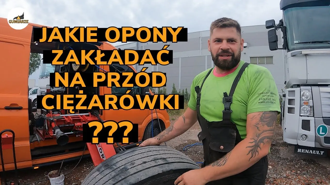 Jakie opony na przód do ciężarówki zapewnią bezpieczeństwo i komfort?