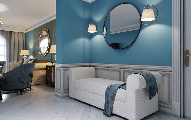 Gdzie powiesić lustro w przedpokoju, aby optycznie powiększyć przestrzeń?