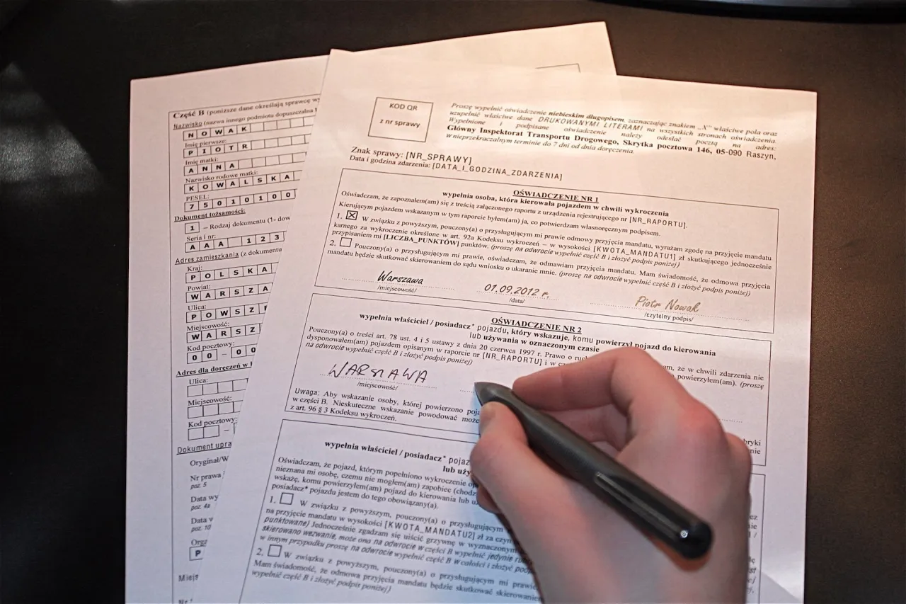 Jak prawidłowo wypełnić oświadczenie nr 3 przy niewskazaniu sprawcy Jak prawidłowo wypełnić oświadczenie nr 3 przy niewskazaniu sprawcy