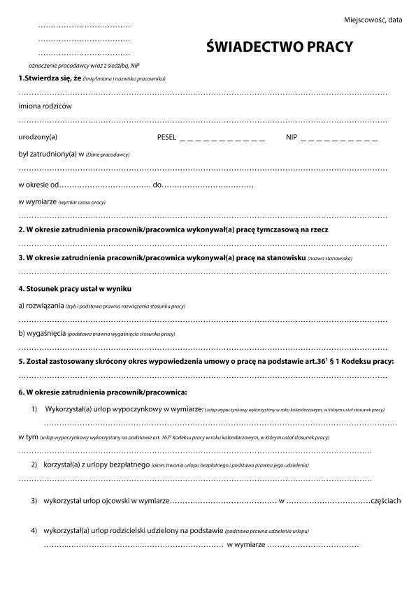 Czy można wystawić świadectwo pracy w trakcie zatrudnienia? Sprawdź!