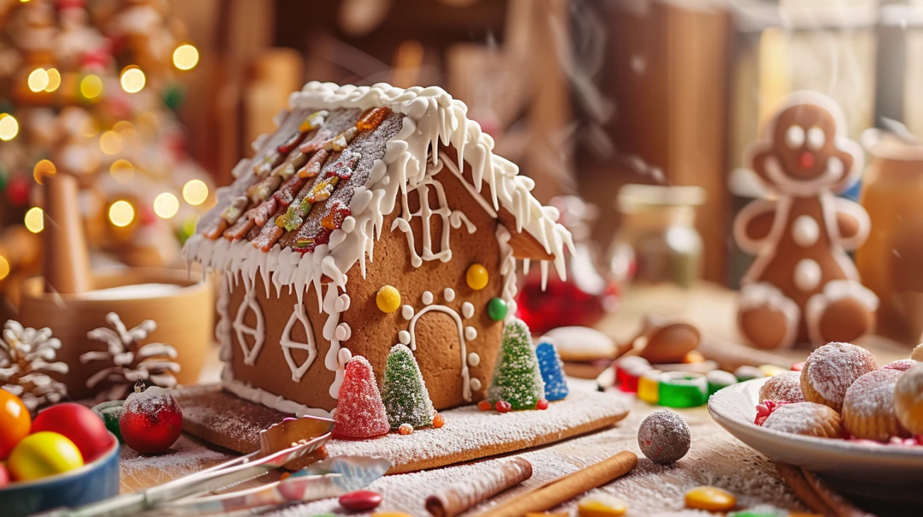 Jak skleić idealny domek z piernika na święta: Instrukcja krok po kroku