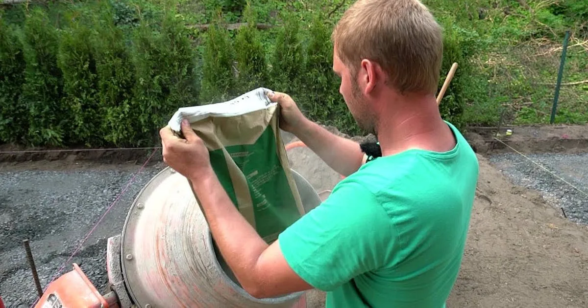 Ile cementu potrzebujesz do betoniarki 100l? Proste obliczenia