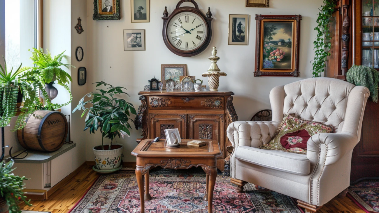 Salon w stylu vintage: Jak urządzić wnętrze?