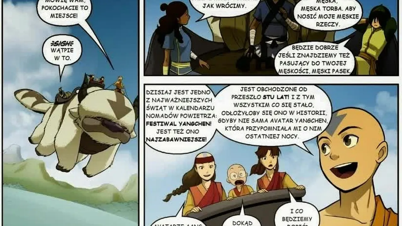 Komiksy Avatar: Legenda Aanga – odkrywaj nowe wątki i przygody